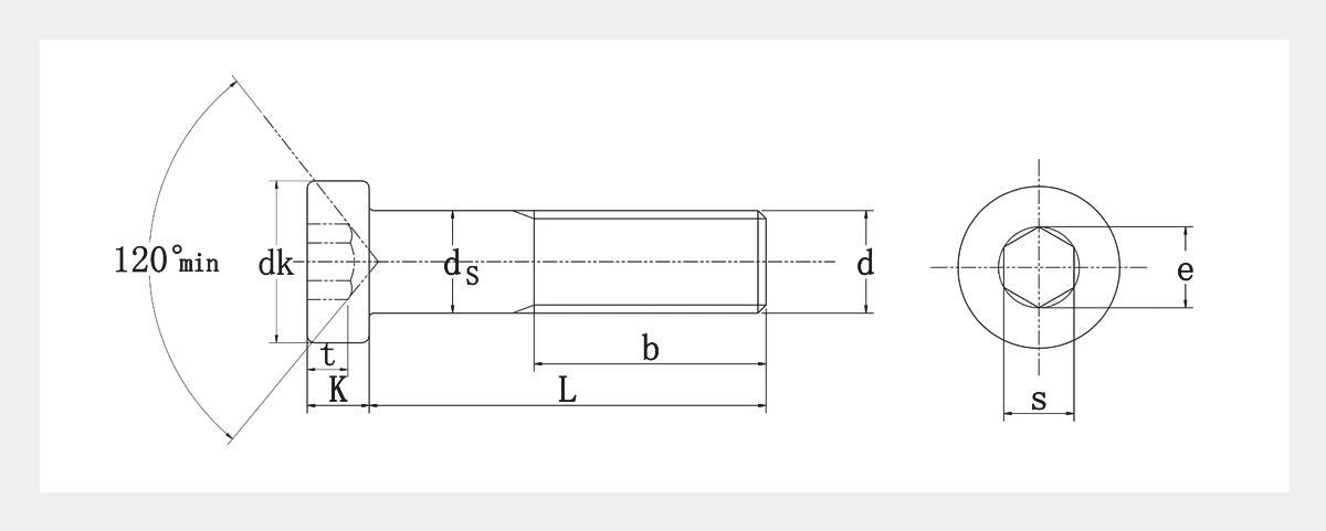 Low Profile Cap Screw-2D