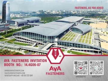 AYA FASTENERS Global Fastener Show 2023|5 kungacha ortga hisoblash, AYA FASTE...